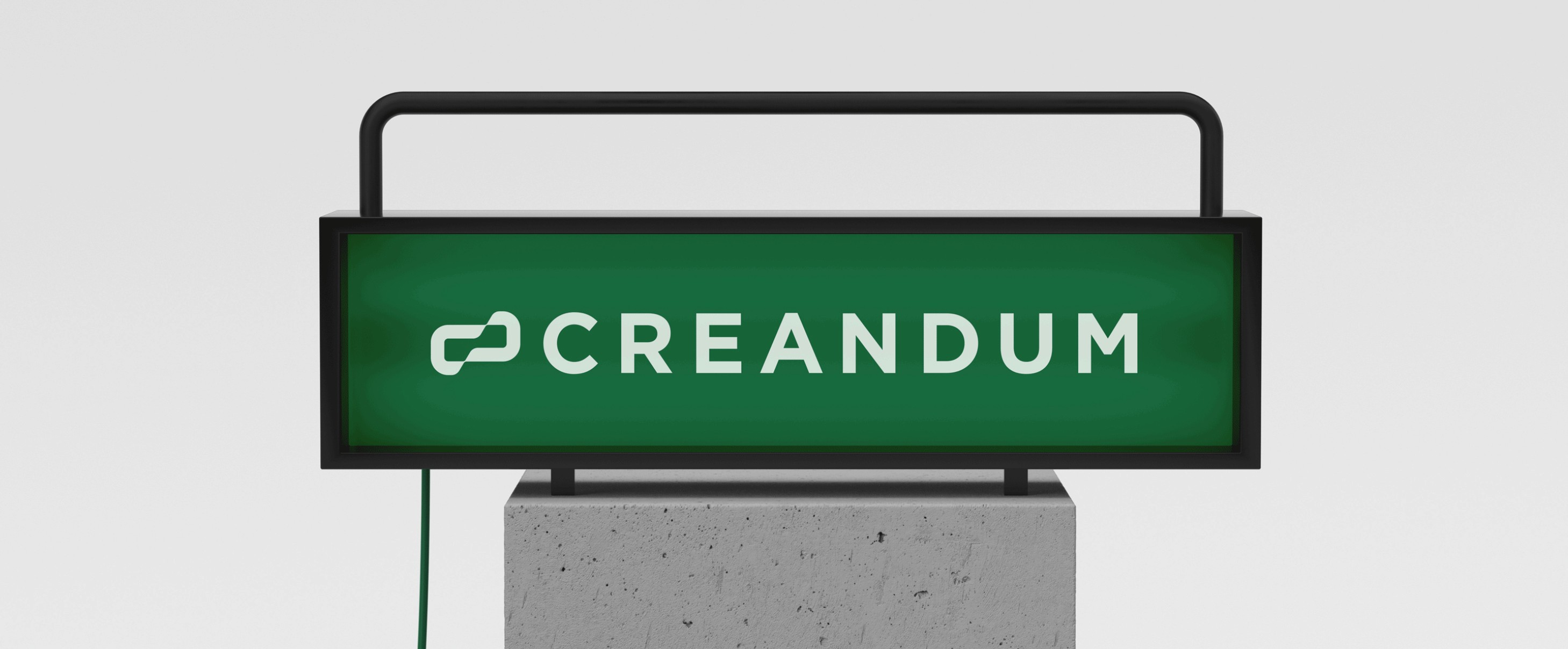 Lightbox design Creandum by Typefool