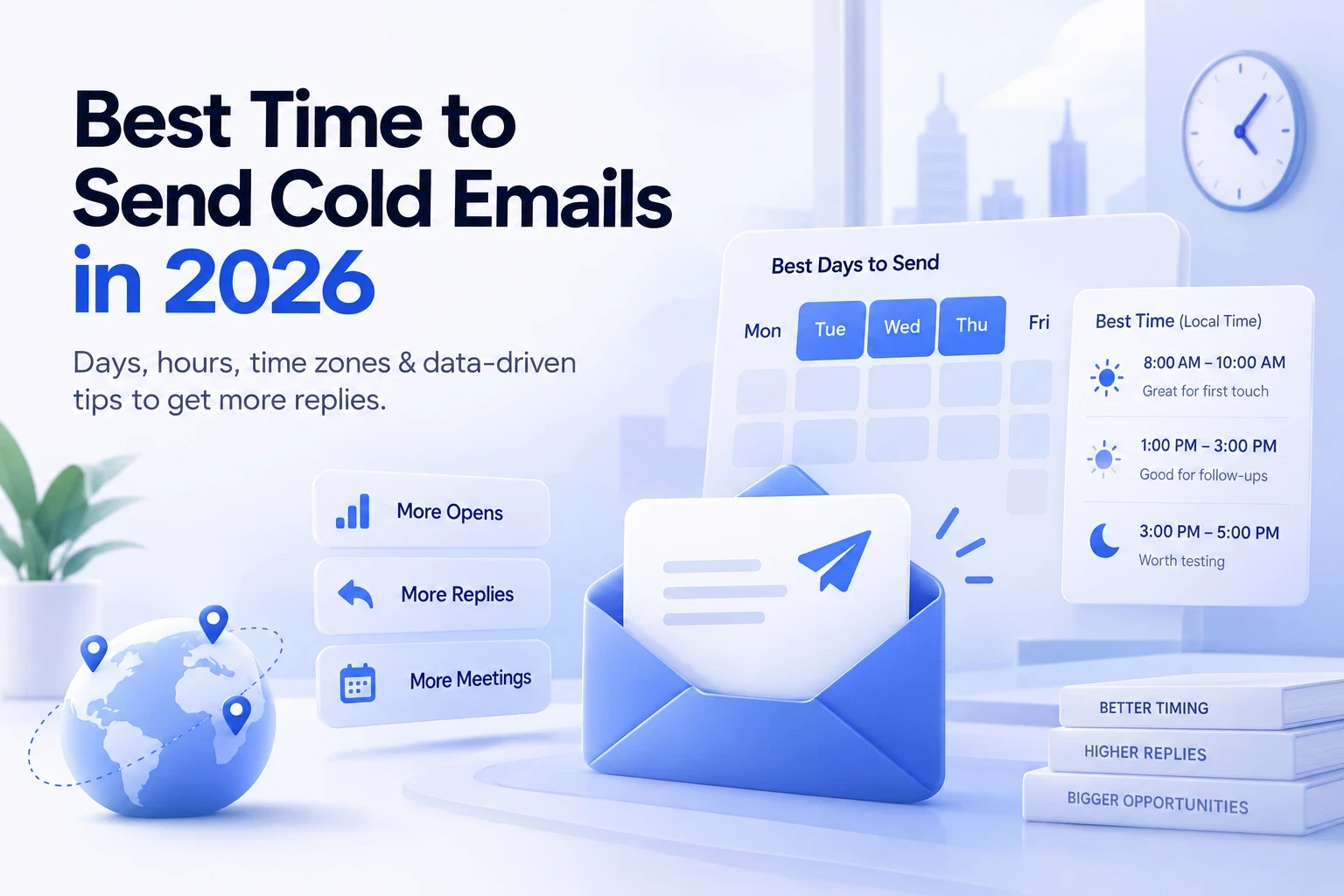 Time to Send Cold Email best practices