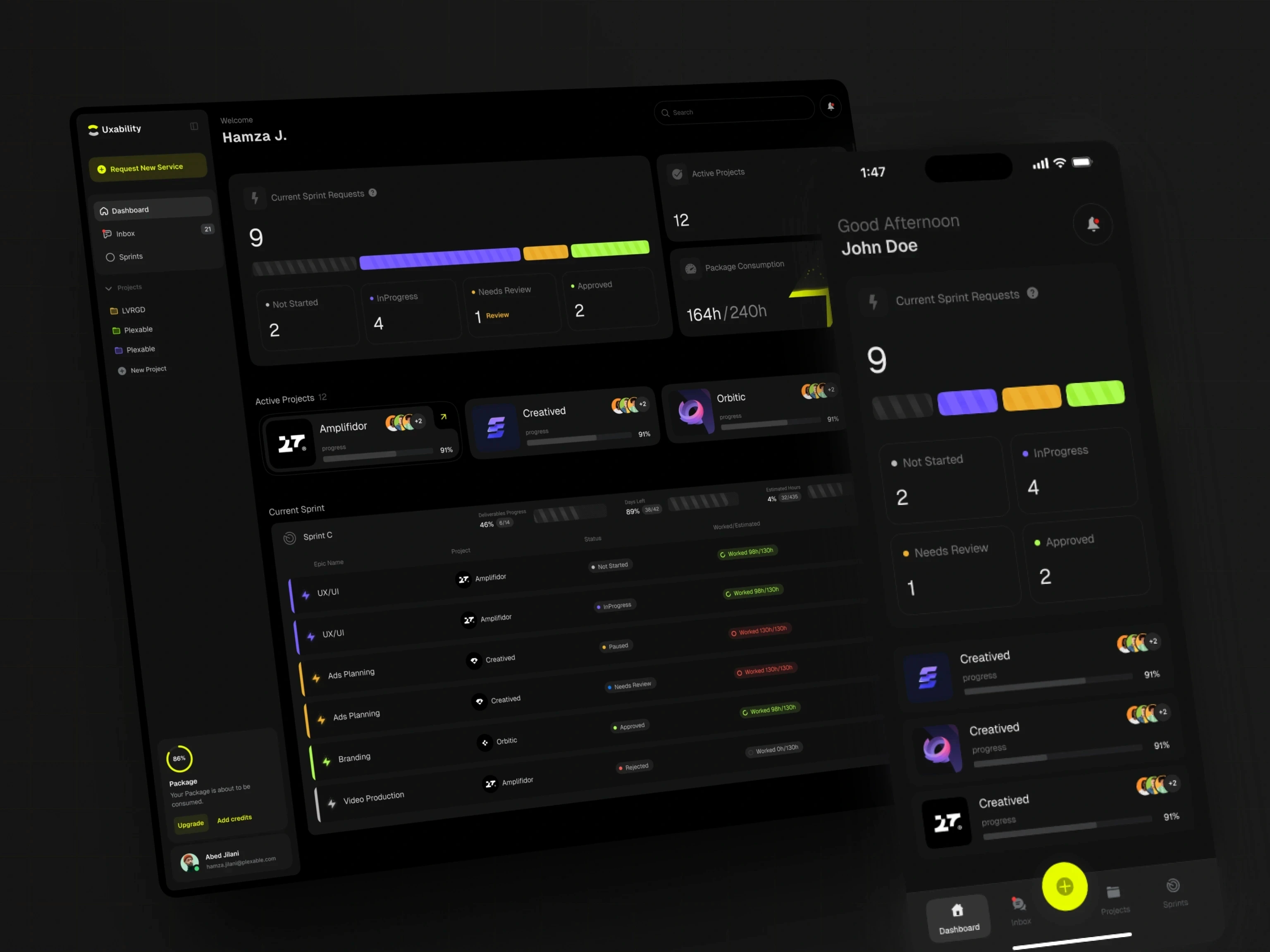 Uxability — Real-time Resource Analytics visual 16