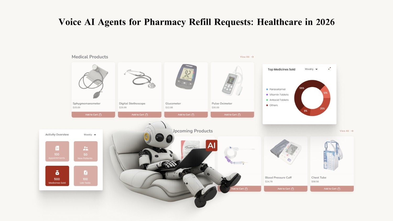 Voice AI Agents for Pharmacy Refill Requests: Healthcare in 2026