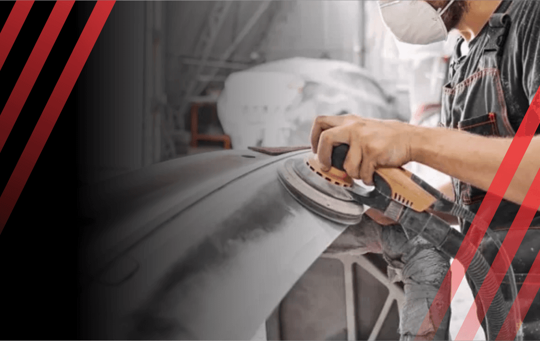 preparação de superfícies - pintura automotiva