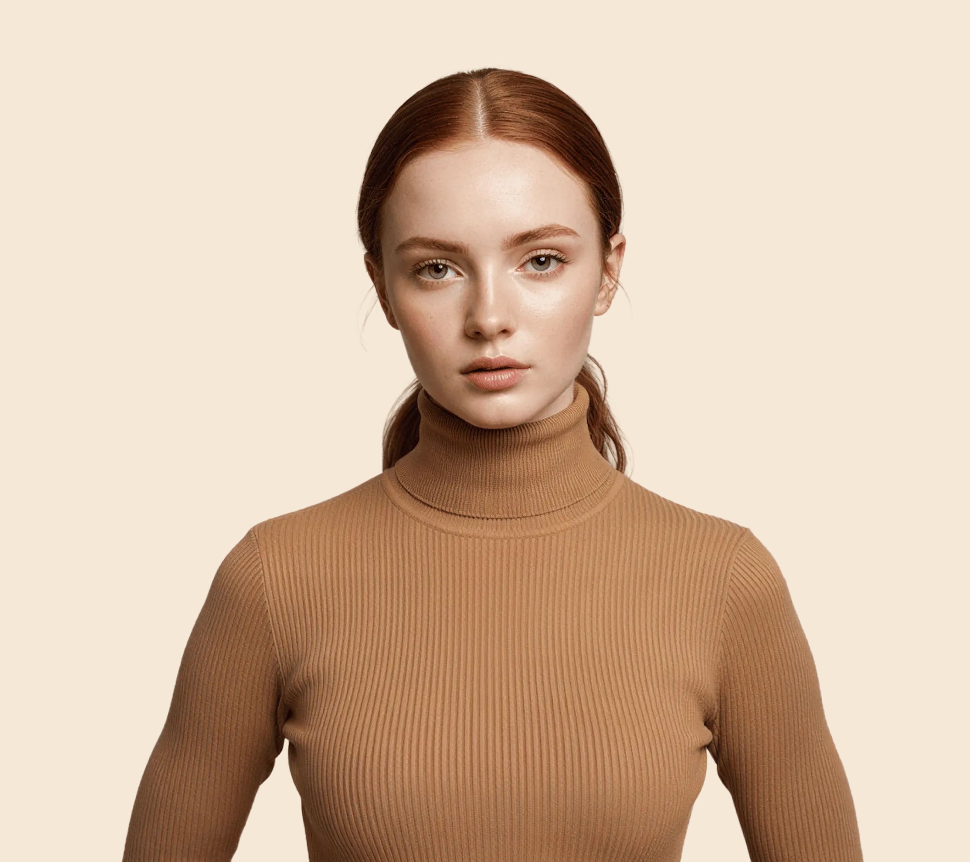 A smooth, abstract organic shape with pink and green swirls floats against a muted green background, showcasing modern art design and fluid form.