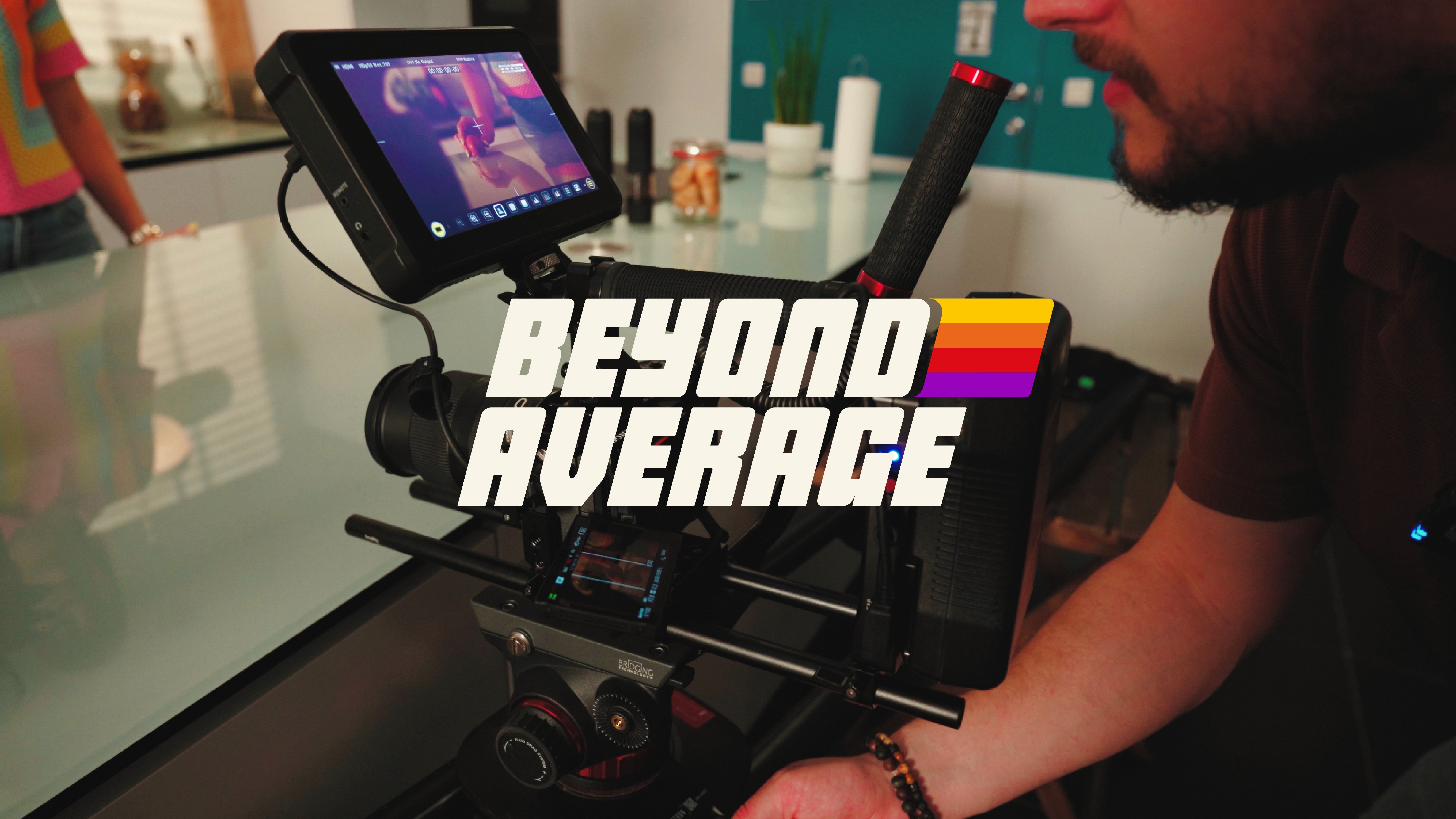 Beyond Average logo design