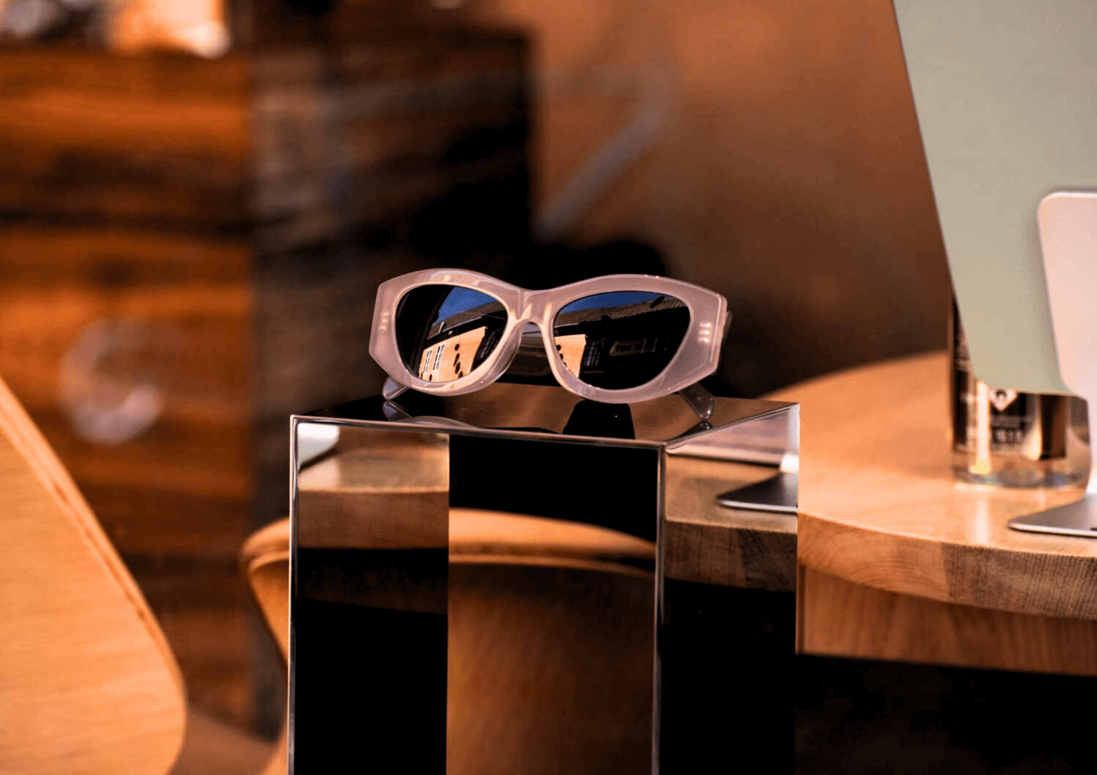 a woman with flowers