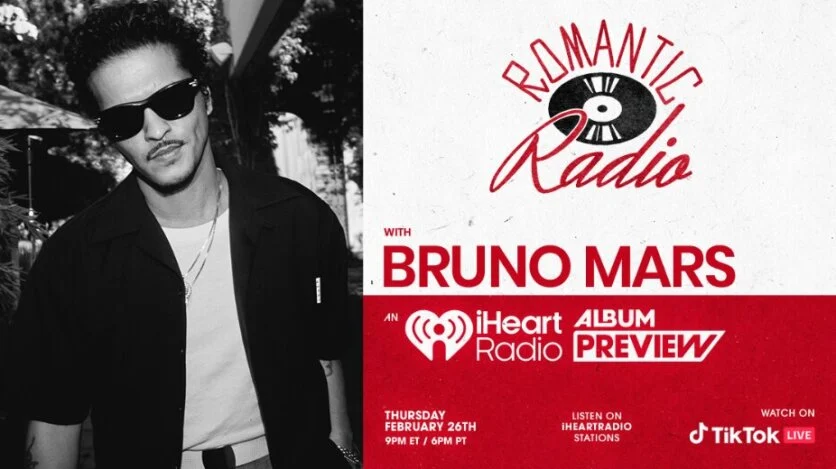 bruno mars and romantic radio