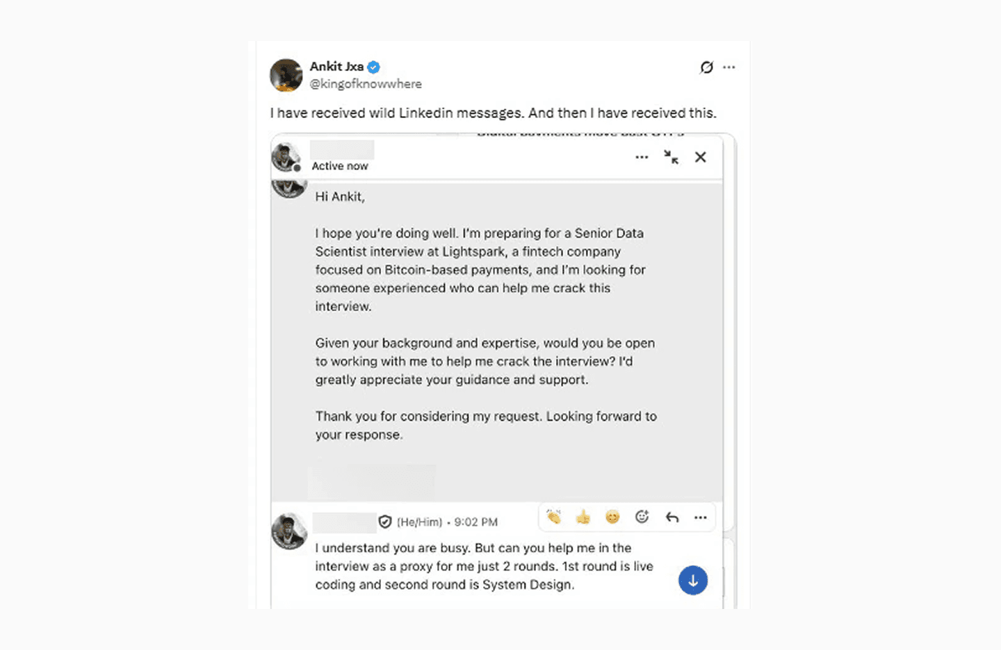 https://www.indiatoday.in/amp/trending-news/story/bengaluru-man-shares-text-from-linkedin-user-asking-him-to-be-a-proxy-in-interviews-2803524-2025-10-15