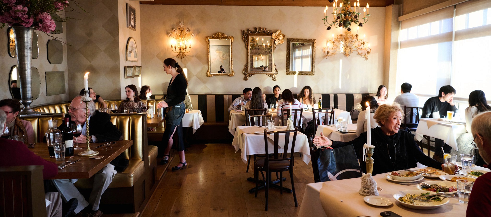 Customers in our Dining Room