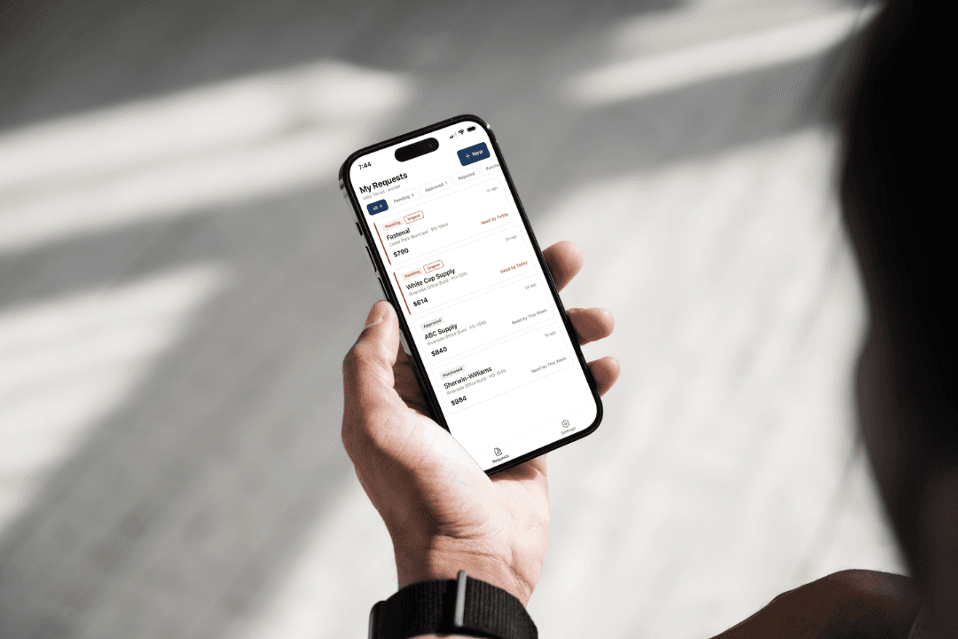 A mockup of Freelio's mobile app