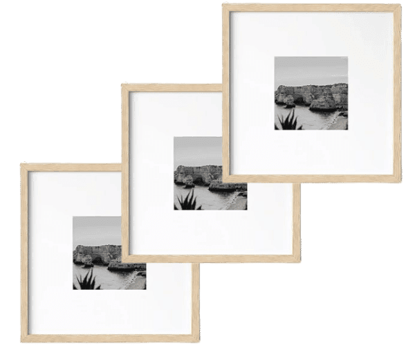 10x10 Wood Photo Frames Square