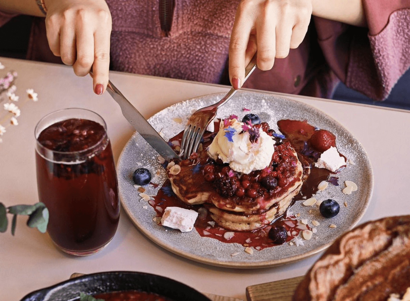 Picture of where the pancakes are