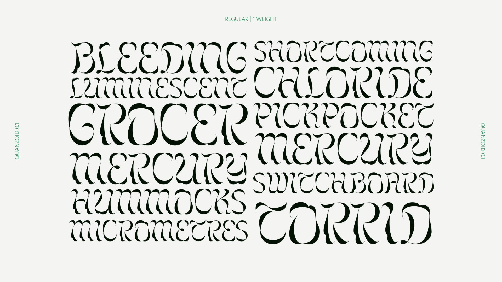 expressive custom lettering
