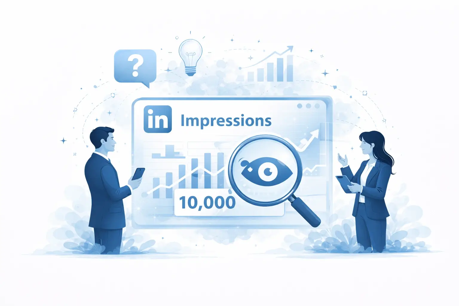 Que veut dire impression sur LinkedIn ? La définition exacte pour comprendre vos statistiques