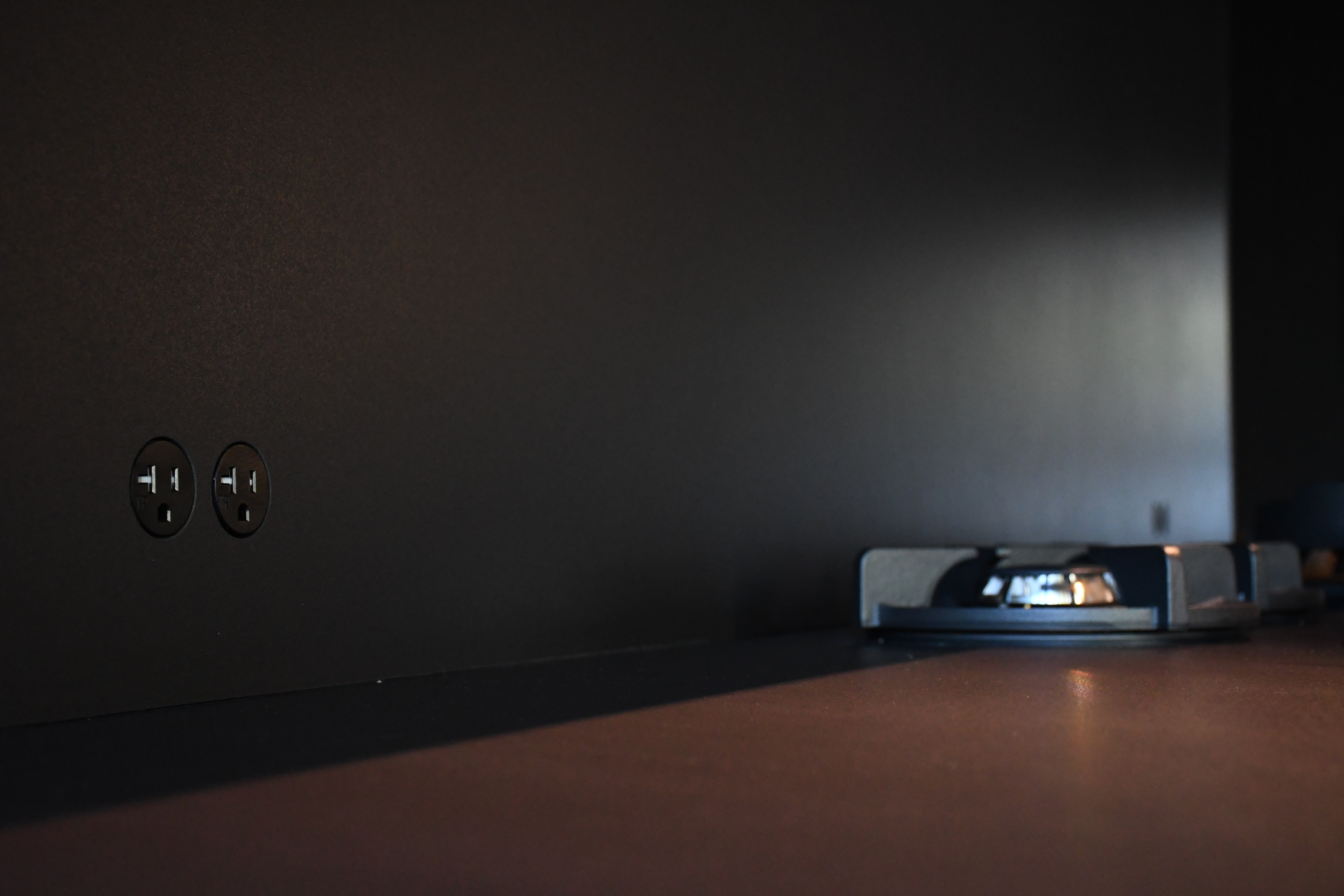 Bocci 22 Power Outlets Dekton Backsplash and Counter