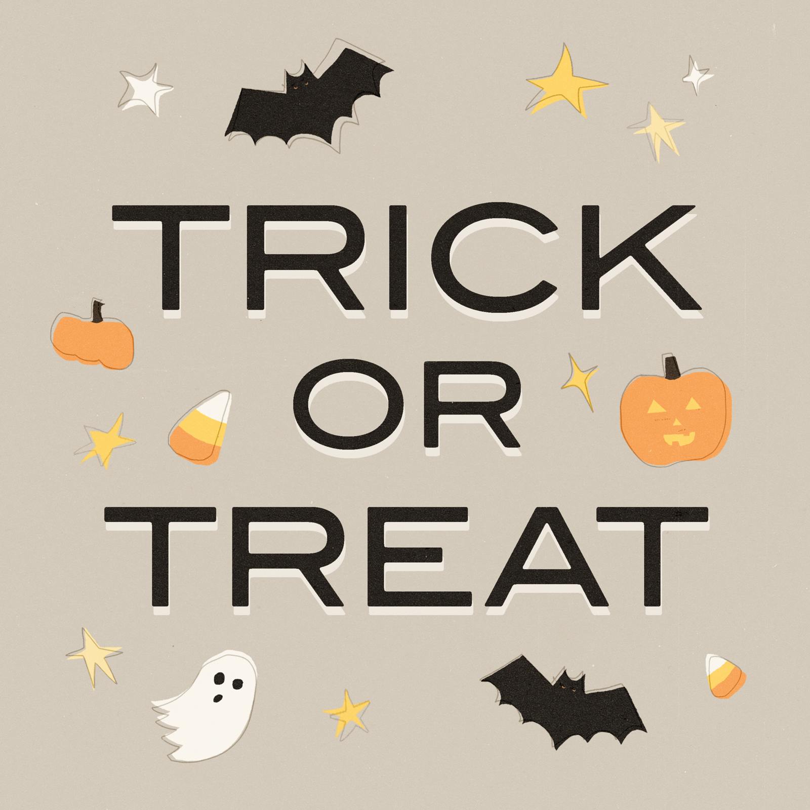 Trick or treat invites