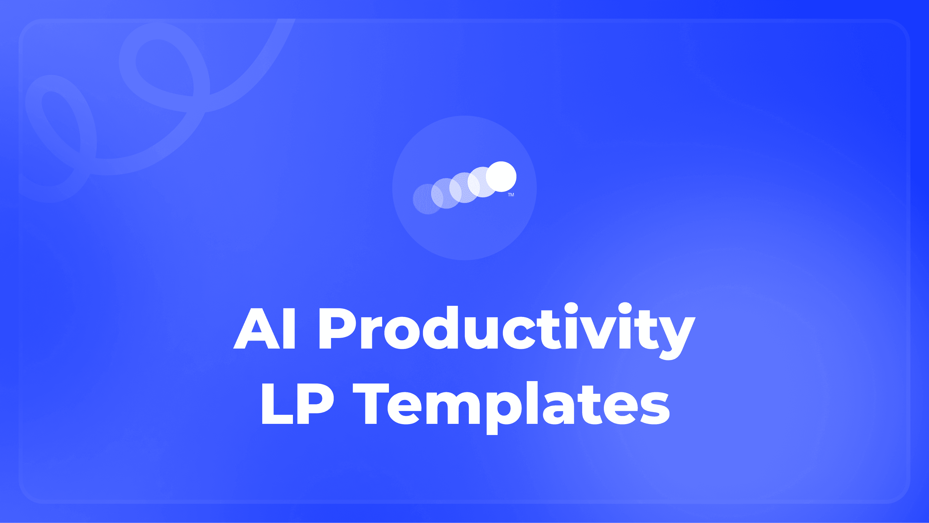 AI Productivity Landing Page Templates Built for Conversions Featured