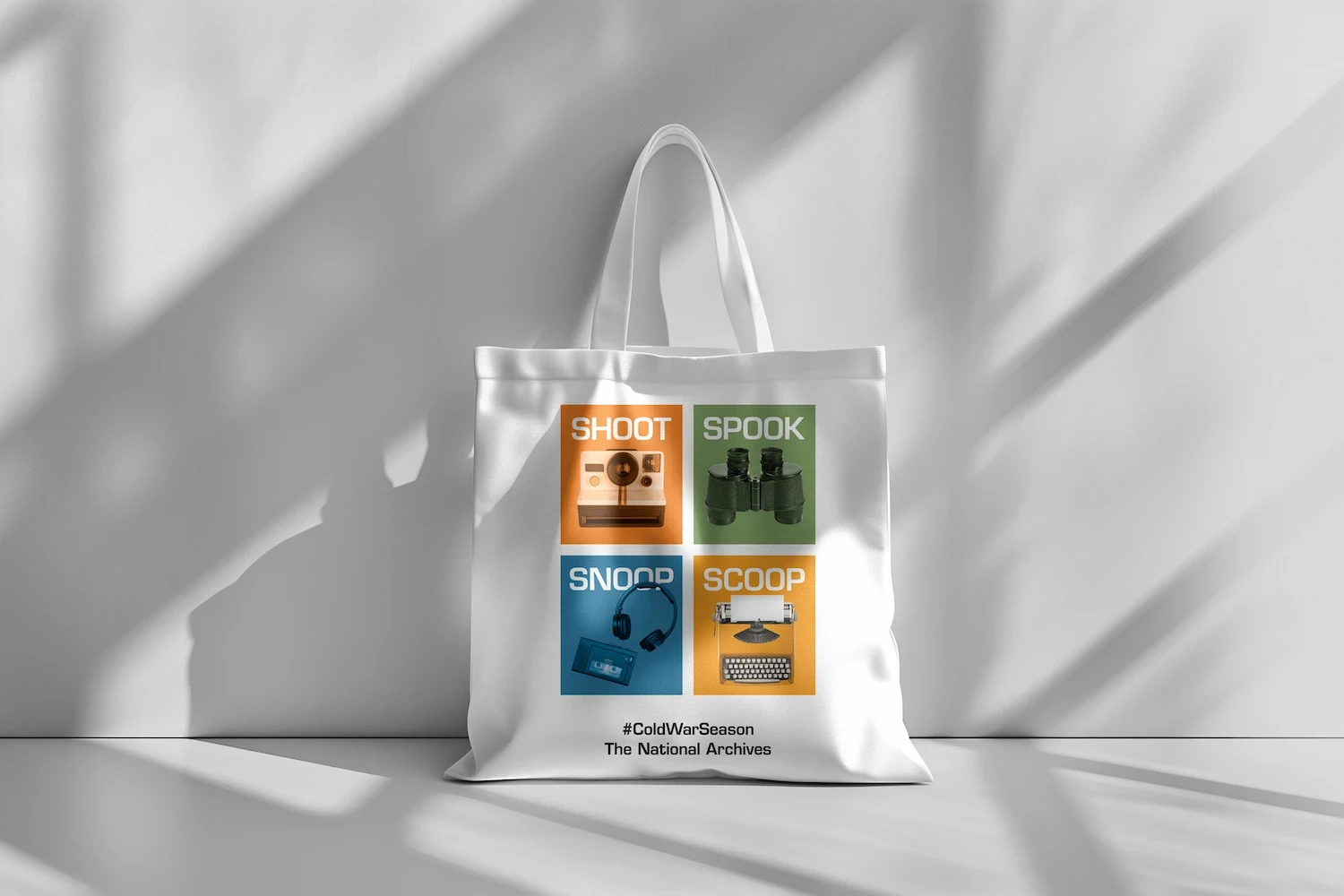 Cold War Revealed tote bag