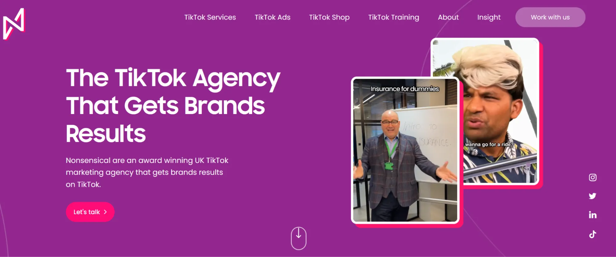 TikTok Performance Marketing Agency - Nonsensical