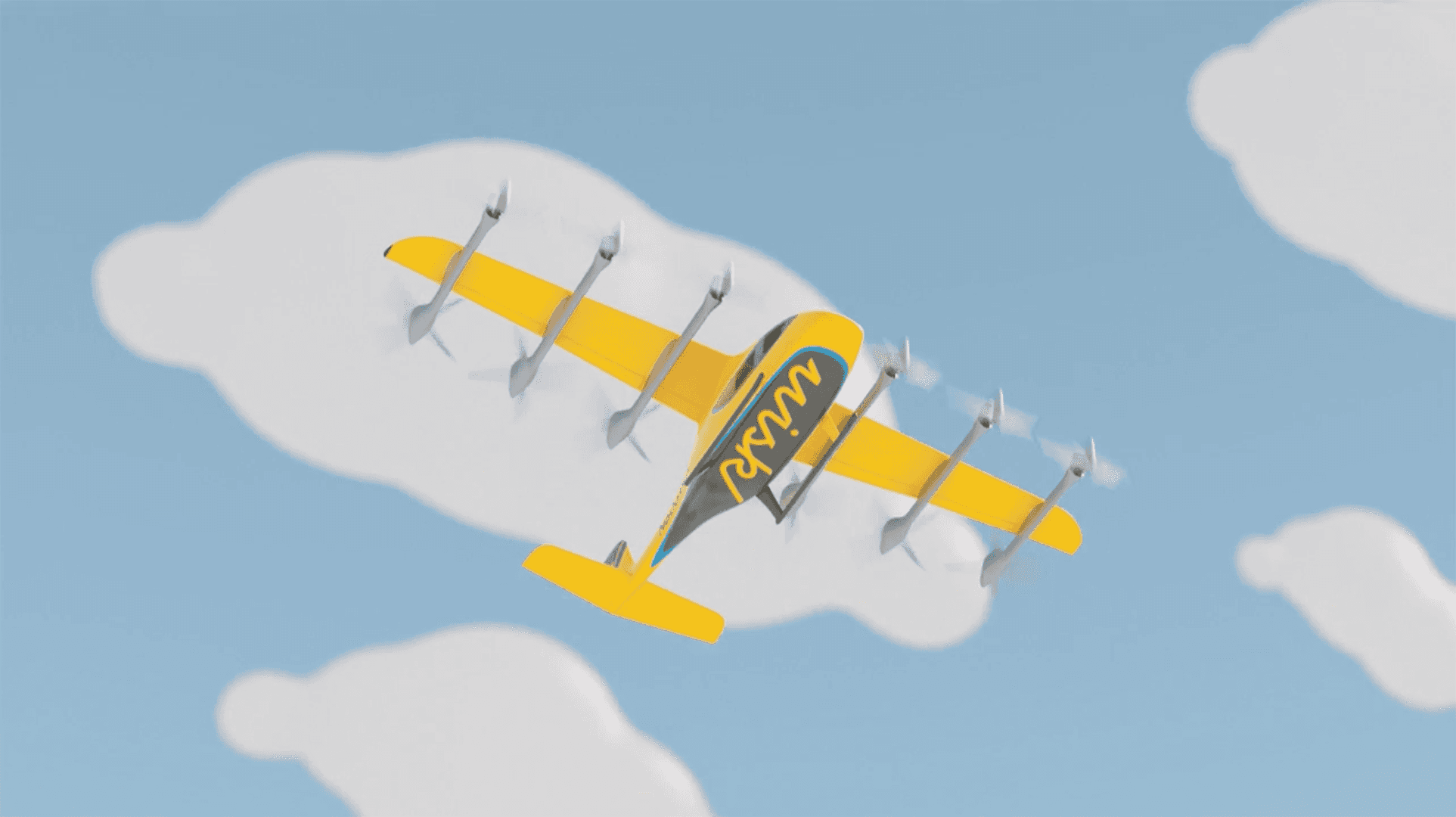 Wisk aircraft will fly along paths in the sky