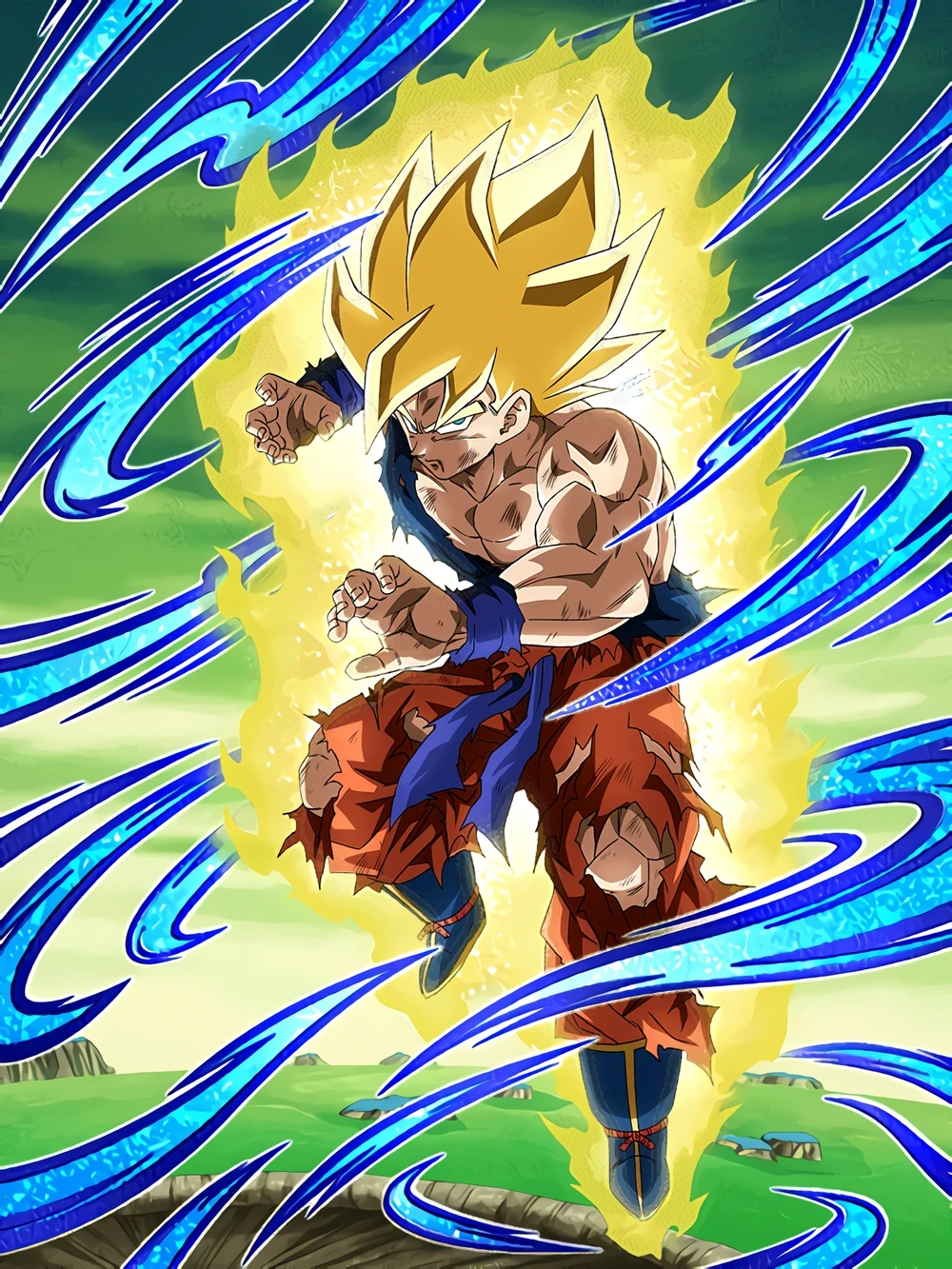 Final Battle on Planet Namek Super Saiyan Goku