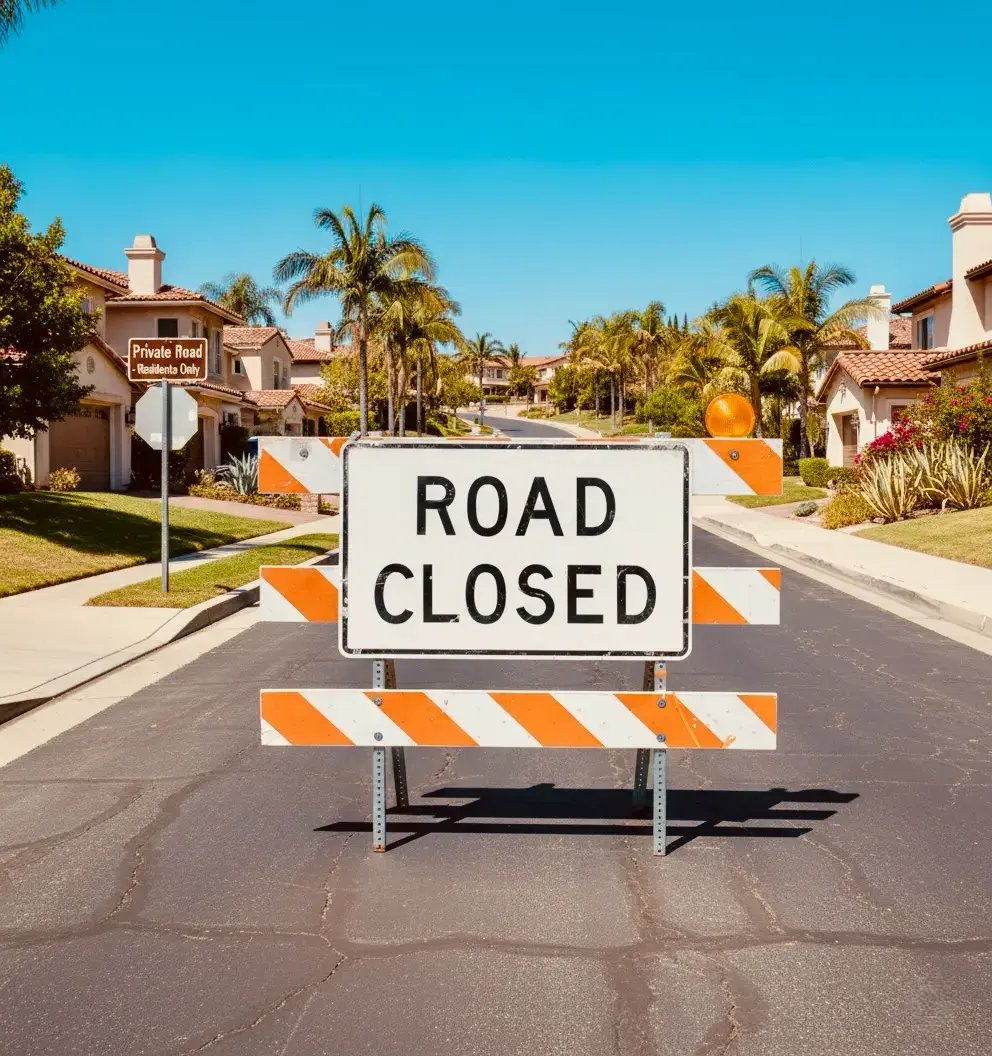 404 error road closed barricade