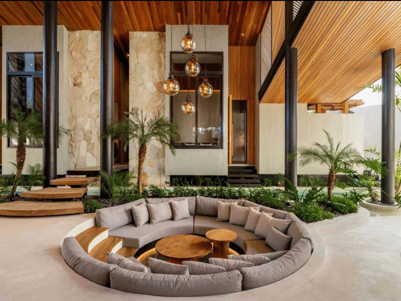 Tropical contemporary 3-bedroom villa in Umalas