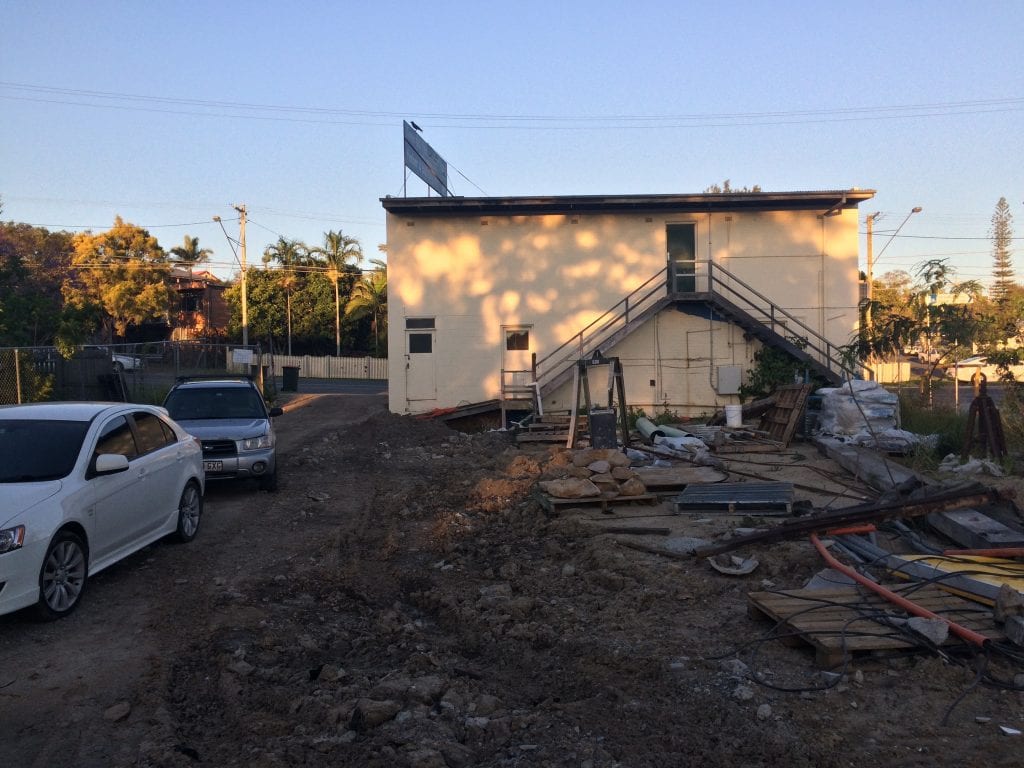 Someone checking items off of a check list