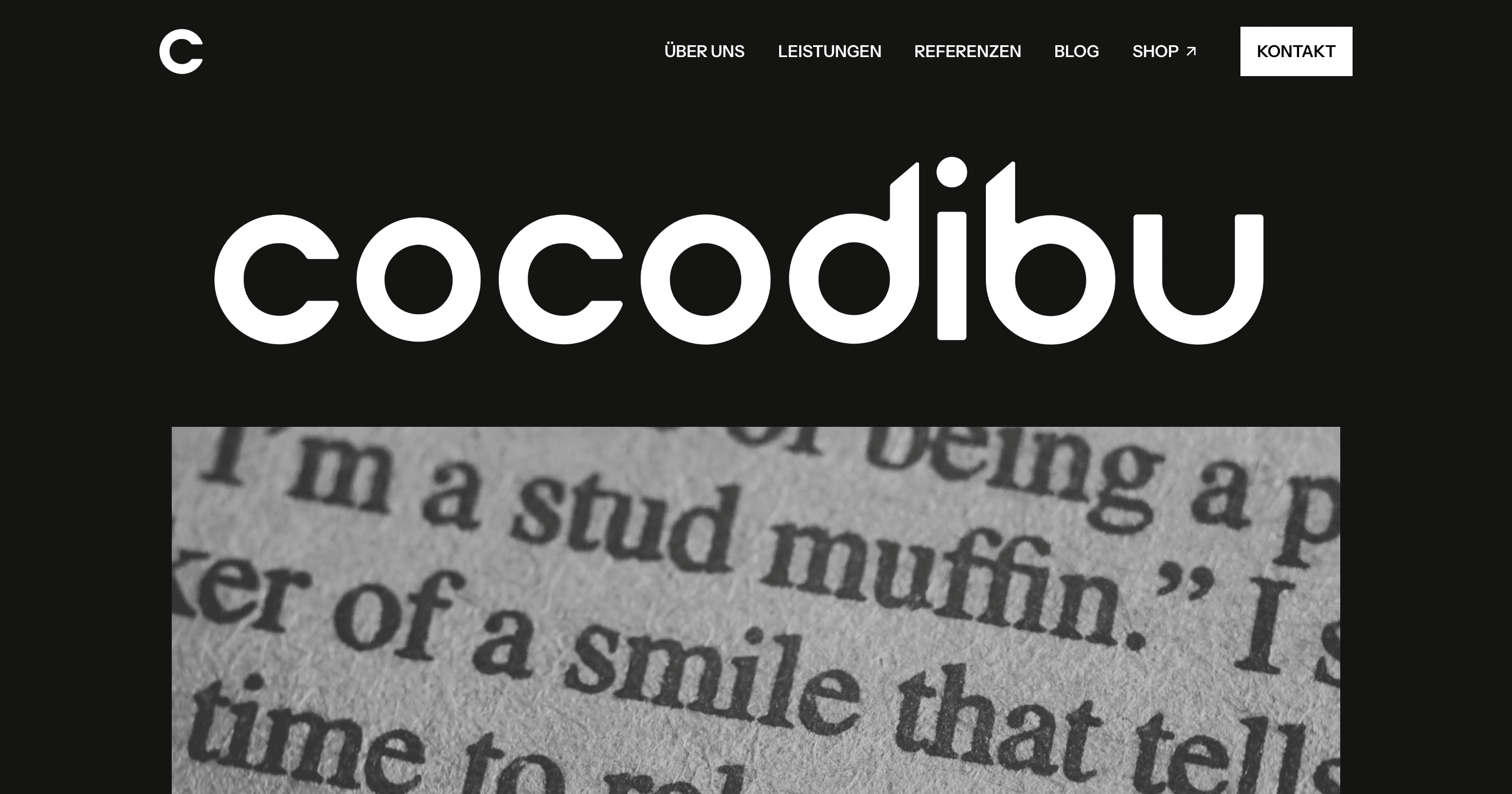 Cocodibu – PR Agency website homepage built with Framer