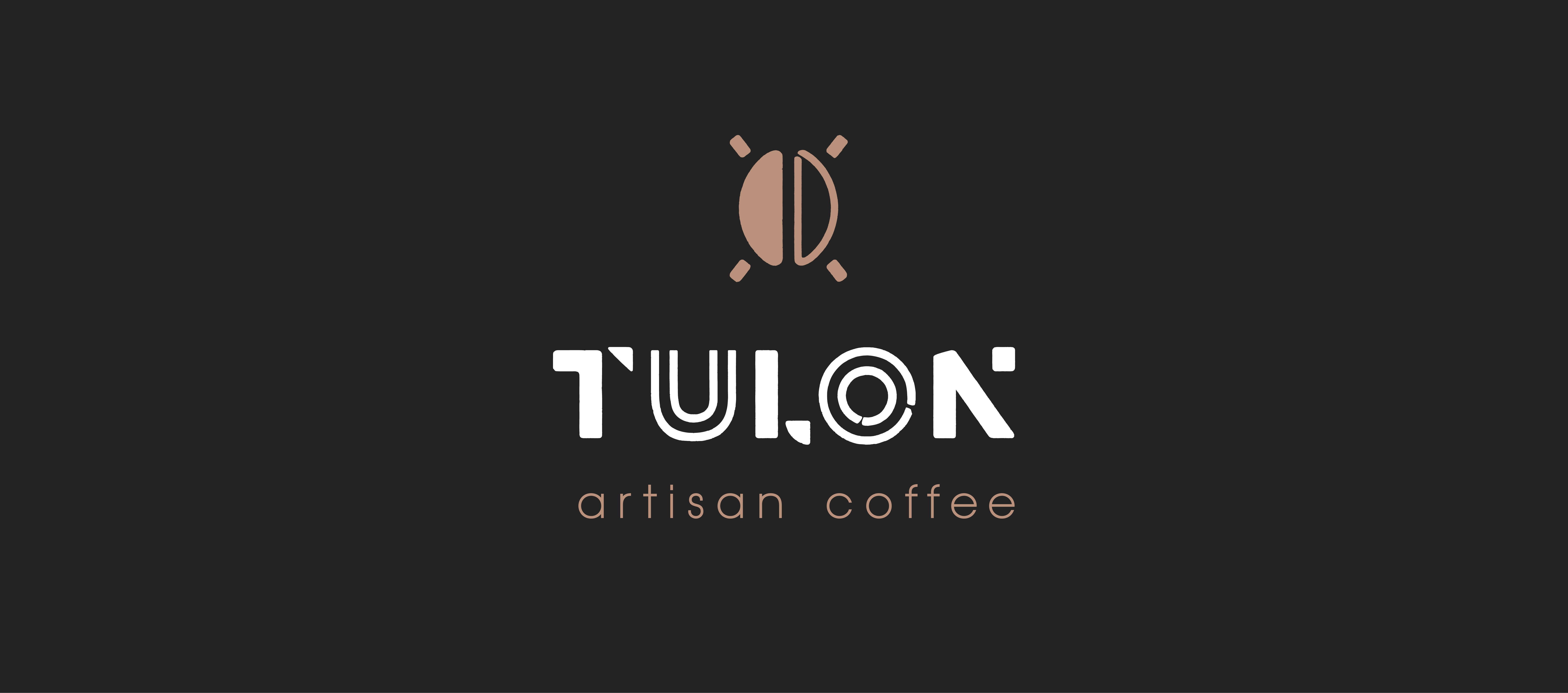 Tulon Kenyan coffee brand identity by BMEG, featuring earthy sophisticated tones, cultural accents, and AI-driven product photography that celebrates ancestral heritage and origin pride.