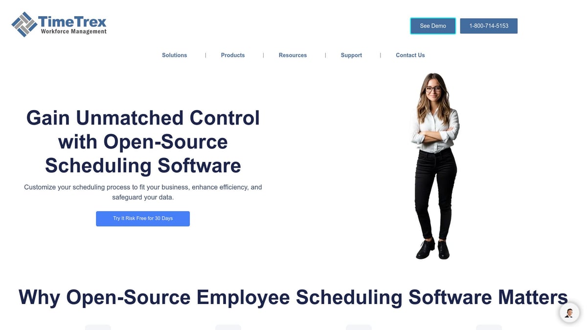 8 Top Open Source Employee Scheduling Tools for 2026 - TimeTrex