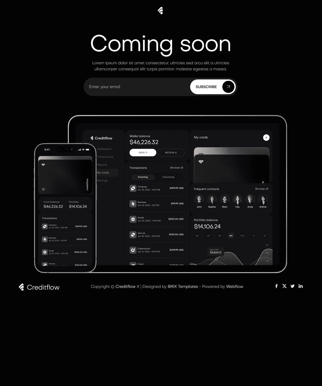 Techbeta - 404 Page - Website Framer Template