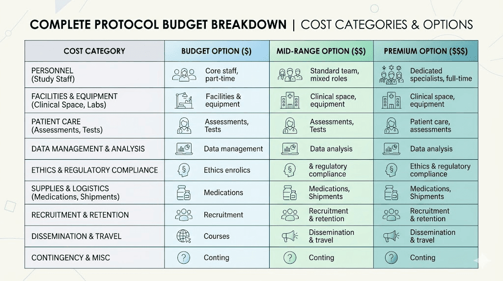Complete retatrutide protocol cost breakdown by budget level
