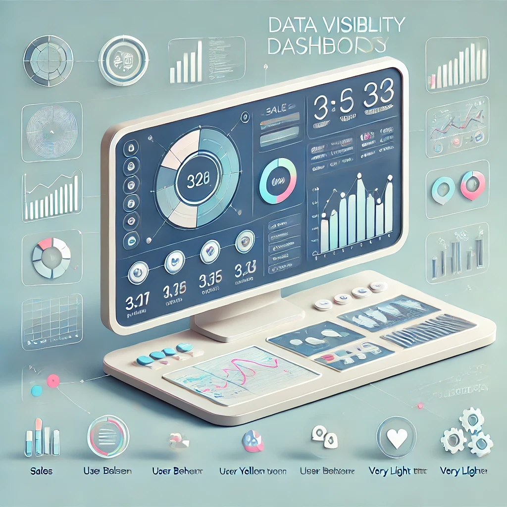 Interactive Data Visibility Dashboards for real-time business insights and monitoring