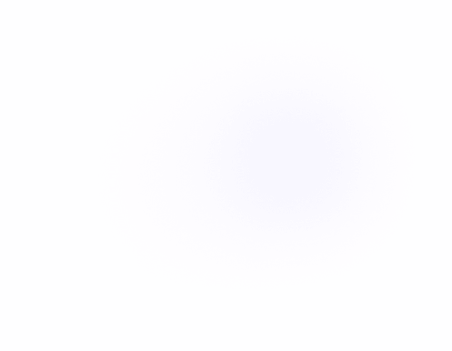 A soft, light purple blob shape with a smooth, slightly blurred outline on a pale background.