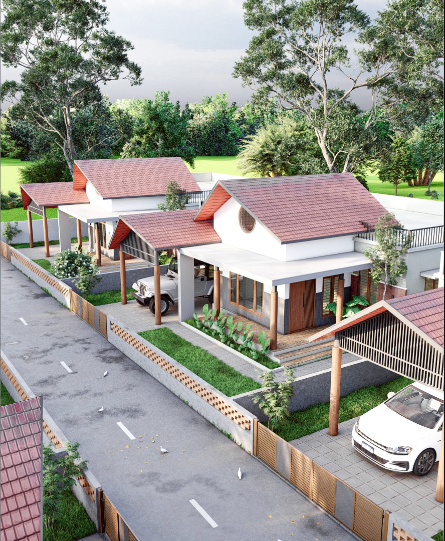 Image of Harsham Villa Project for sale for 38lakhs in ottapalam palakkad designed by Foyonds ventures Palakkad