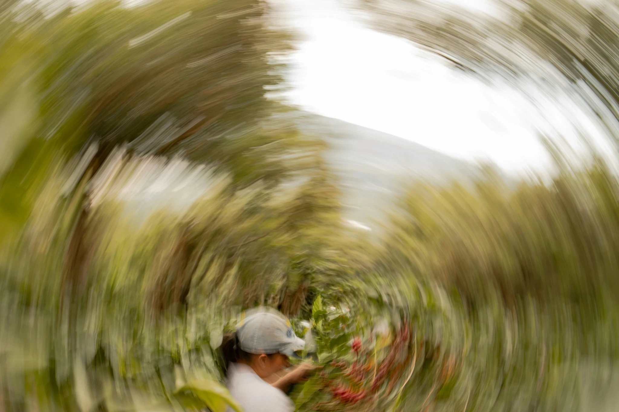 a model of a table and a bench in a room