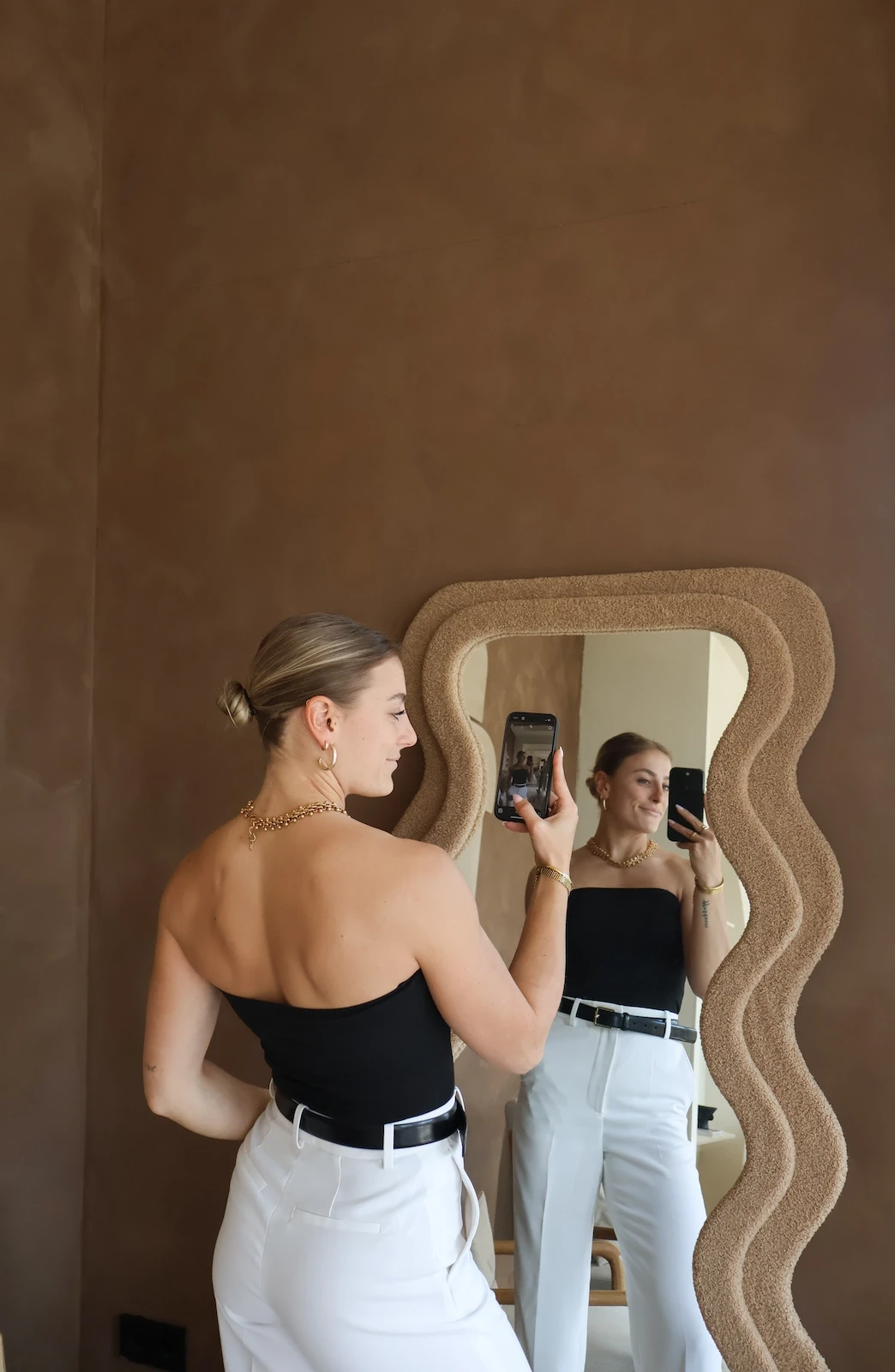 soft colorful gradient frame