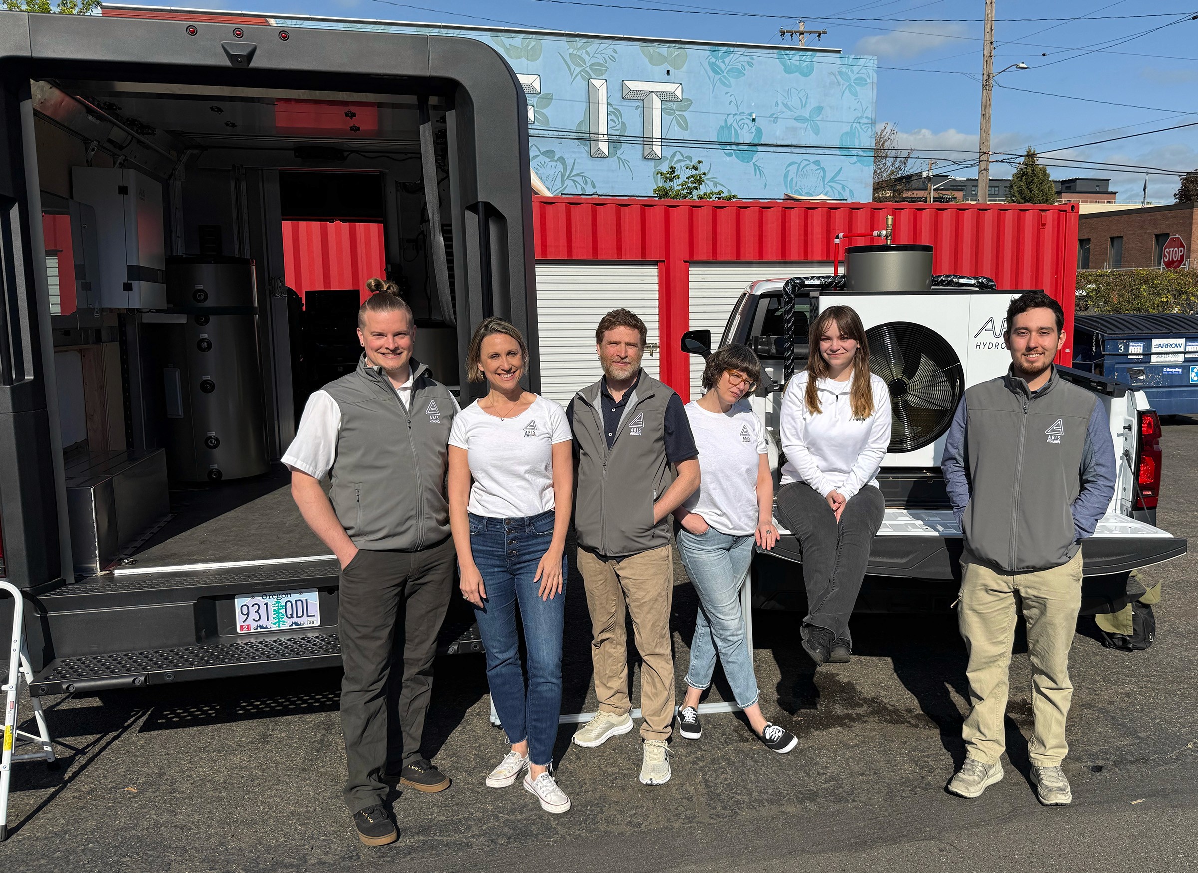 Aris team at Buildright