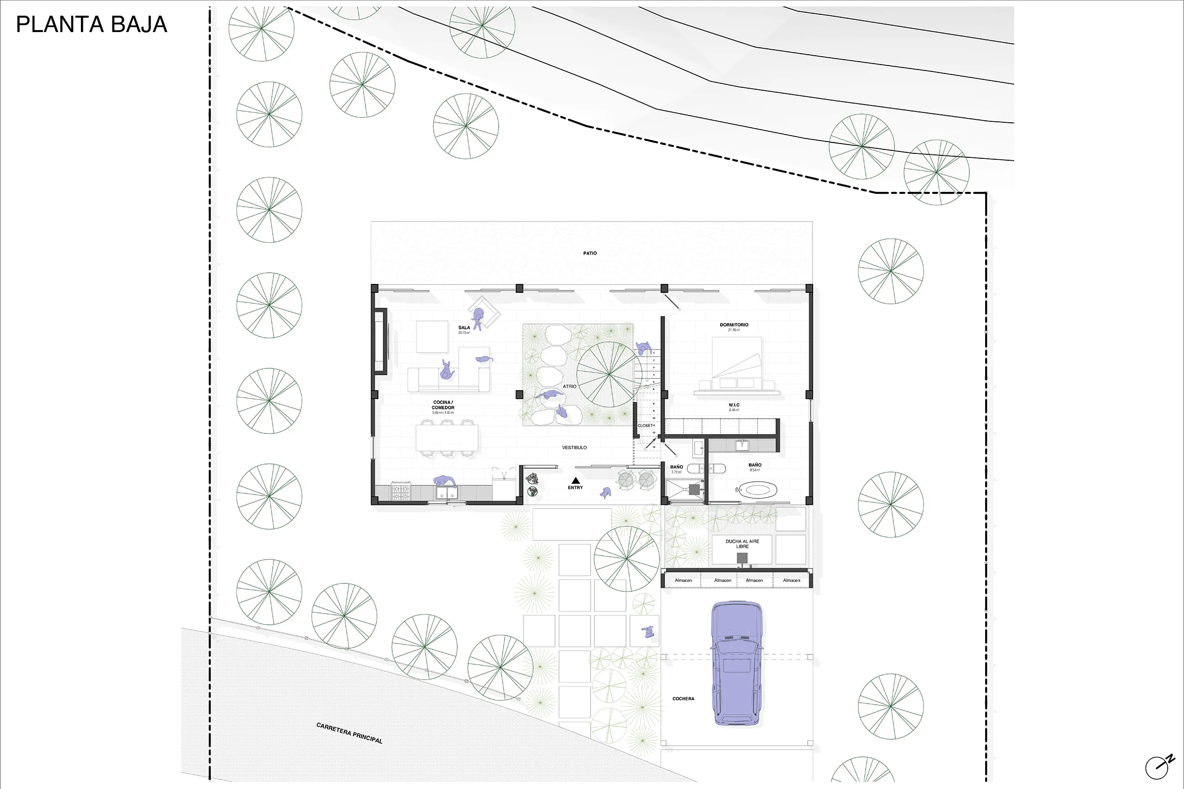 Casa "Mirador" Planta Baja Plan