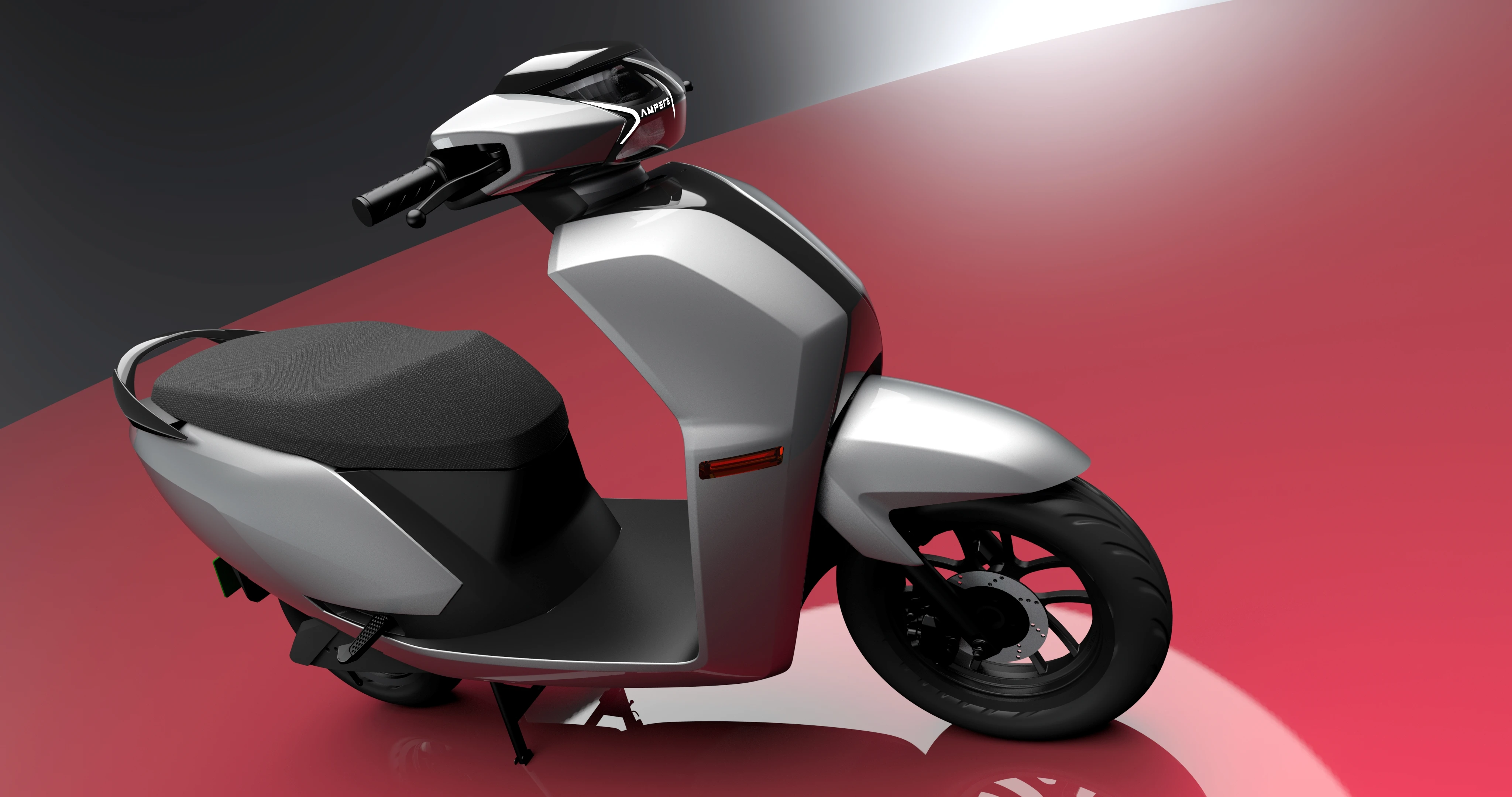 Ampere Nexus EV scooter render by AYA Design Studios