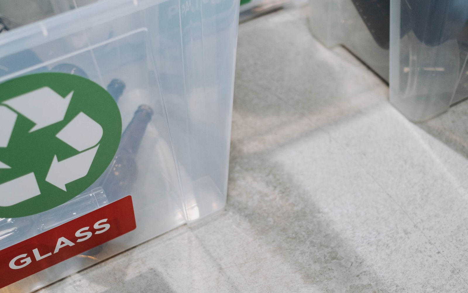 Bacs de tri pour le recyclage