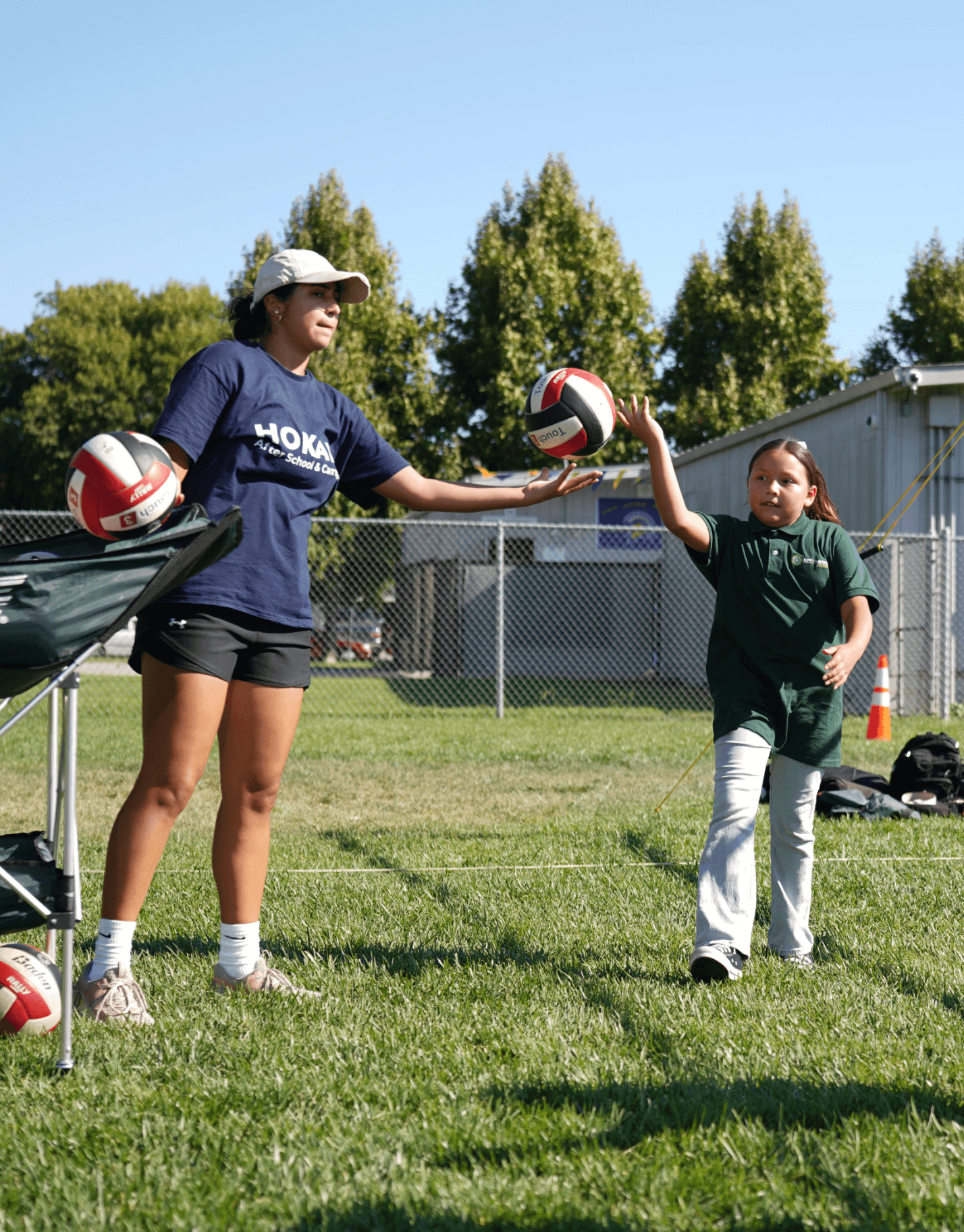 Hands-on creative learning at a HOKALI summer camp with guided educator support