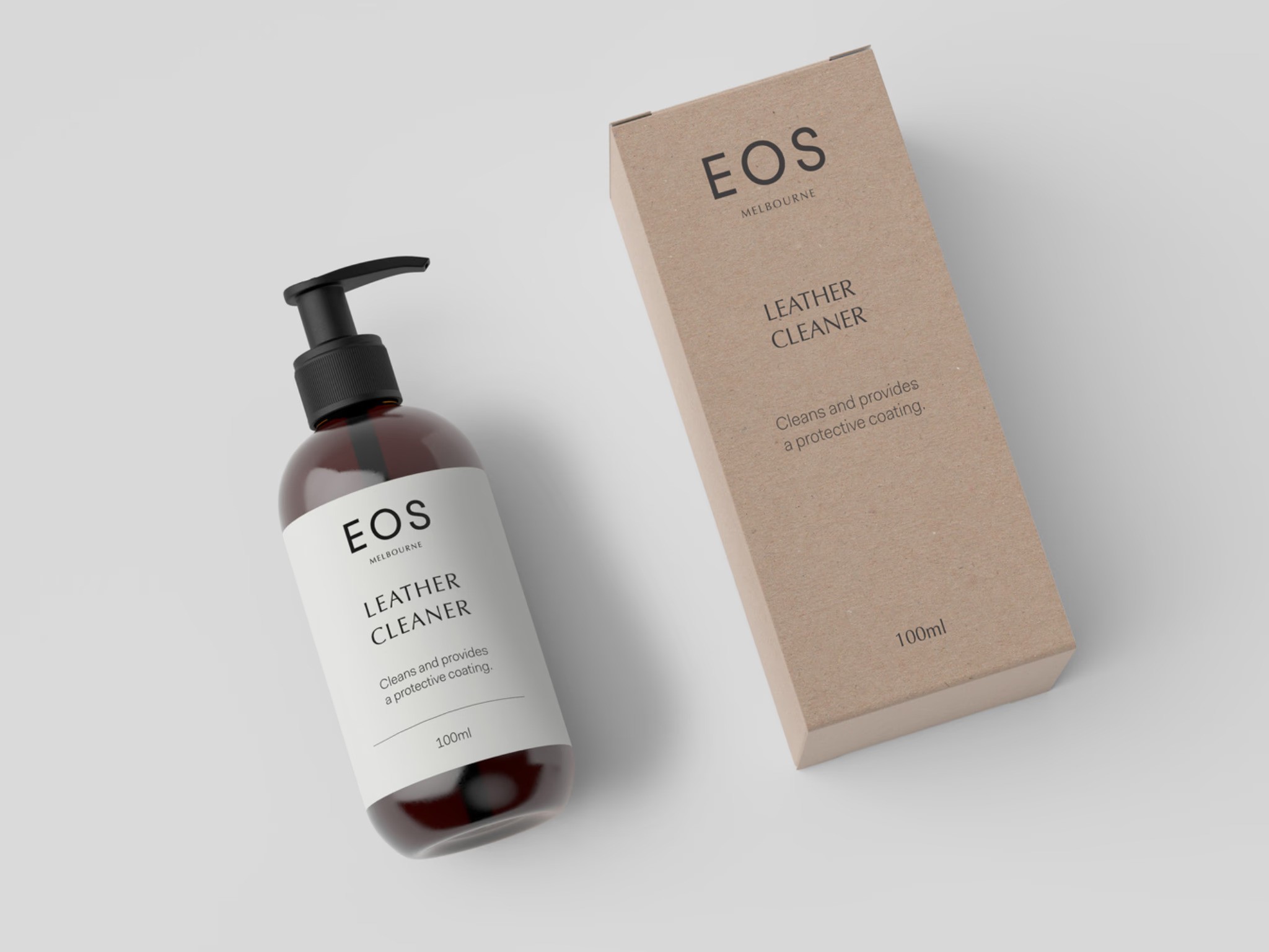 Black dropper bottle on molten rock