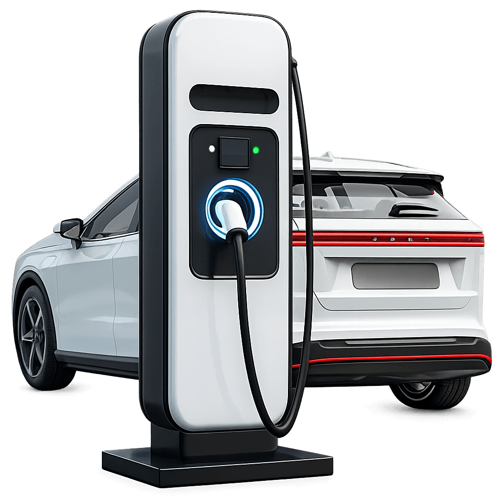 Véhicule électrique et borne de recharge