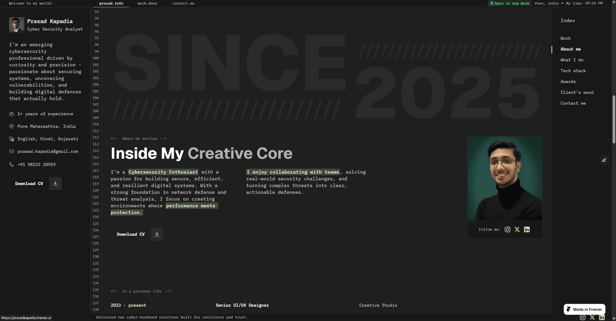 Portfolio project image