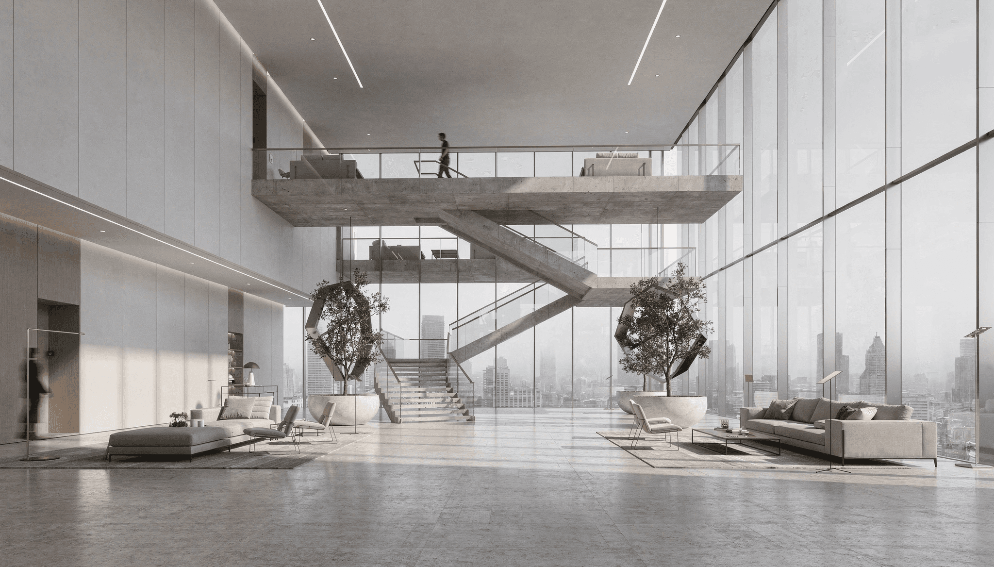 Man Wearing Black Coat