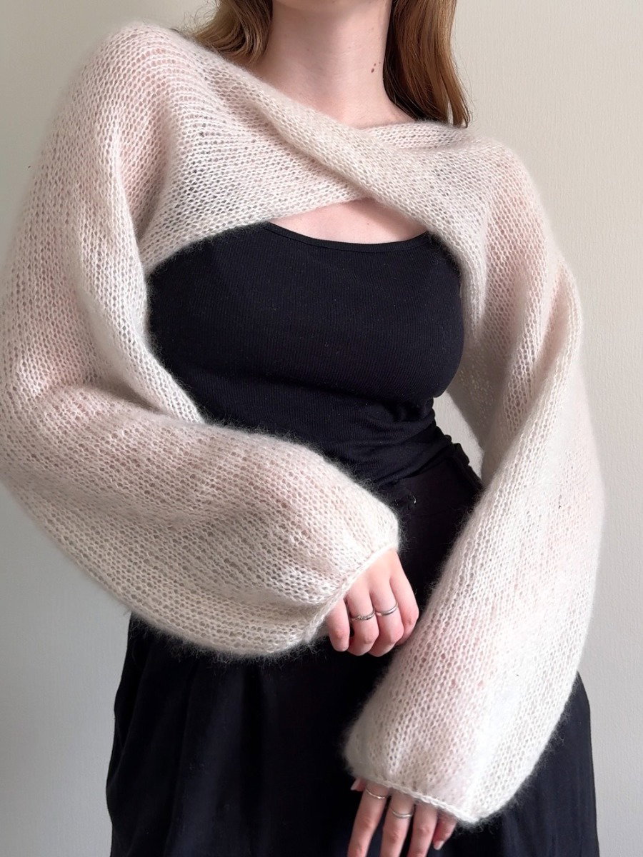 Mist Sleeves knitting pattern by Garn og Slikt