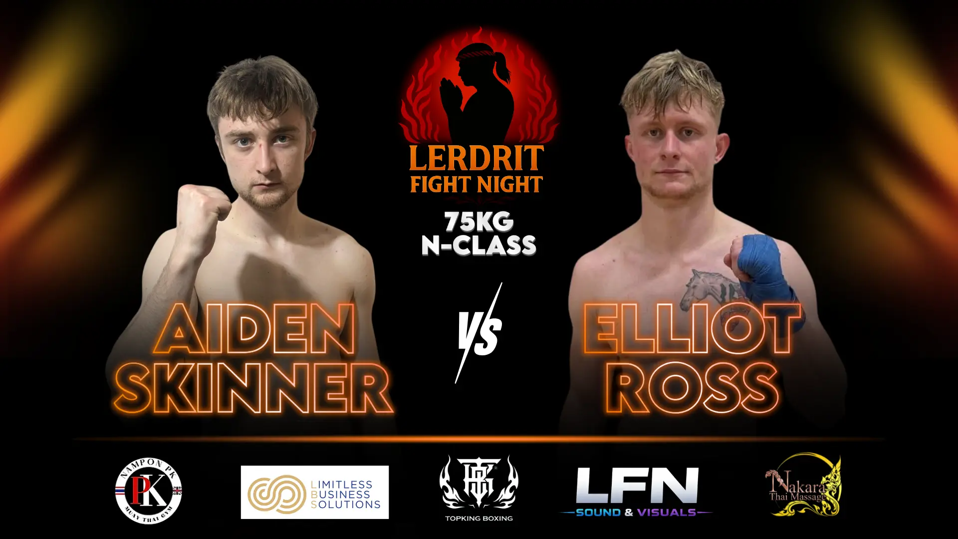 Aiden Skinner vs Elliot Ross | Lerdrit Fight Night