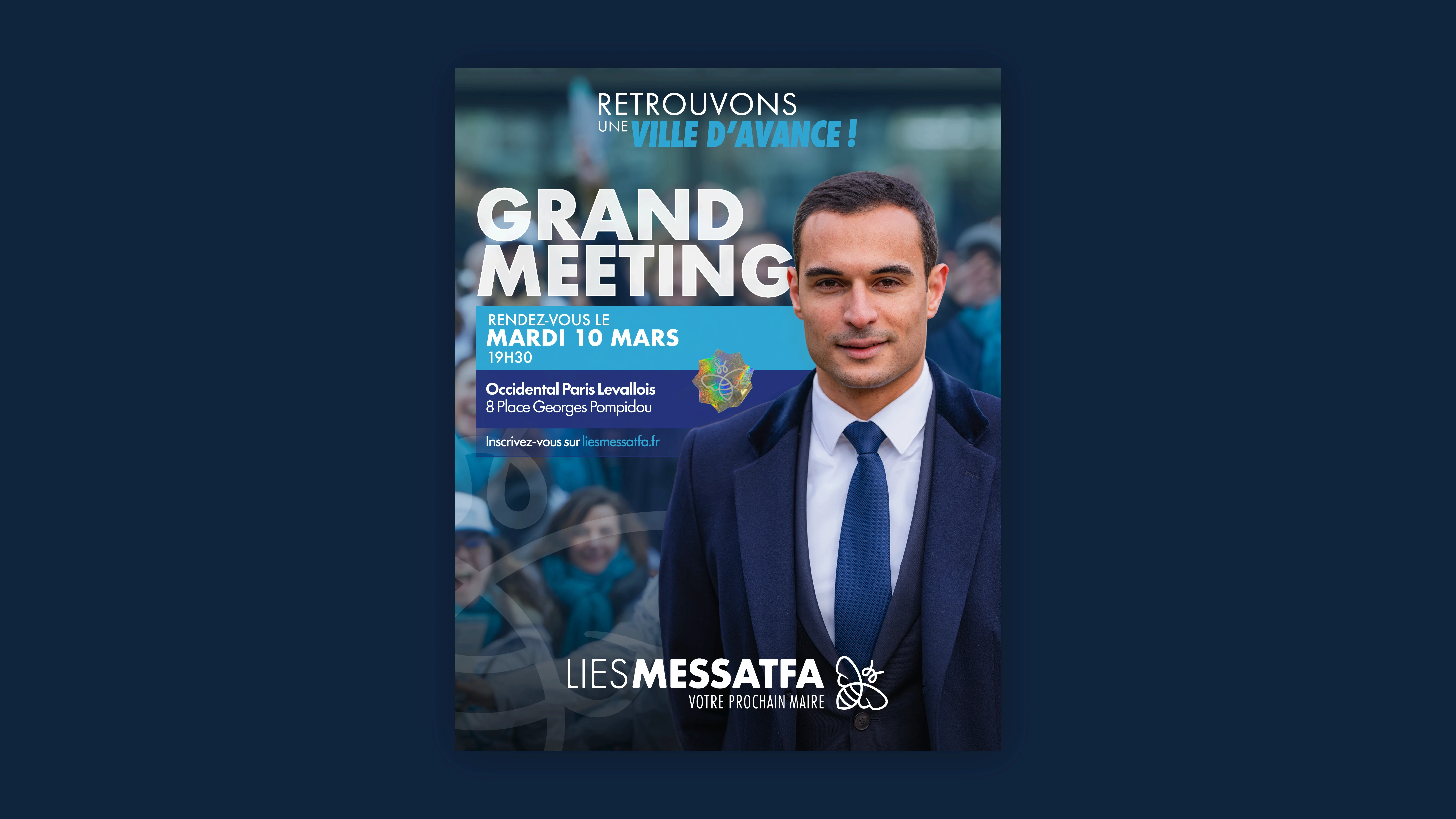 Affiche meeting