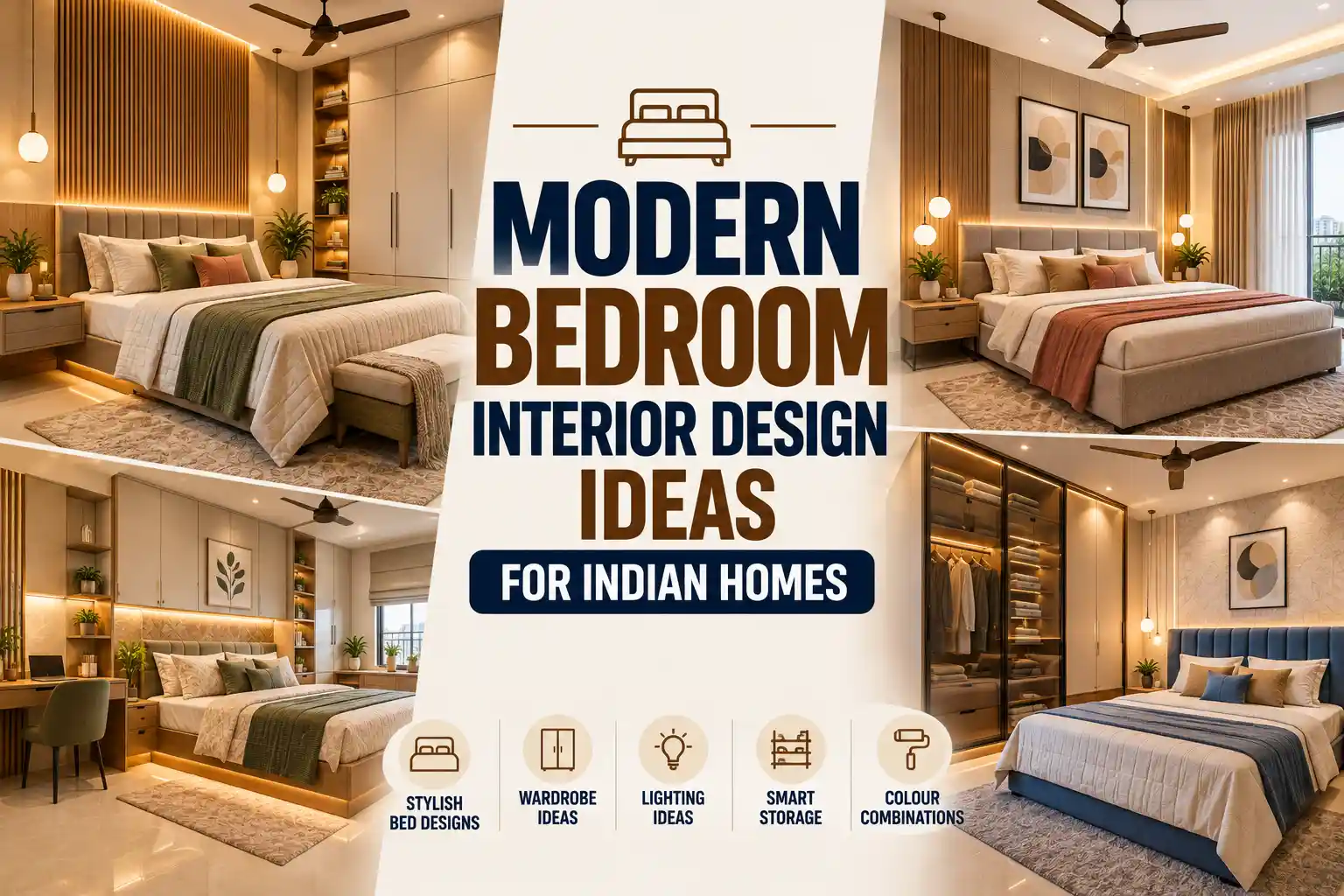 Modern Bedroom Interior Design Ideas for Indian Homes
