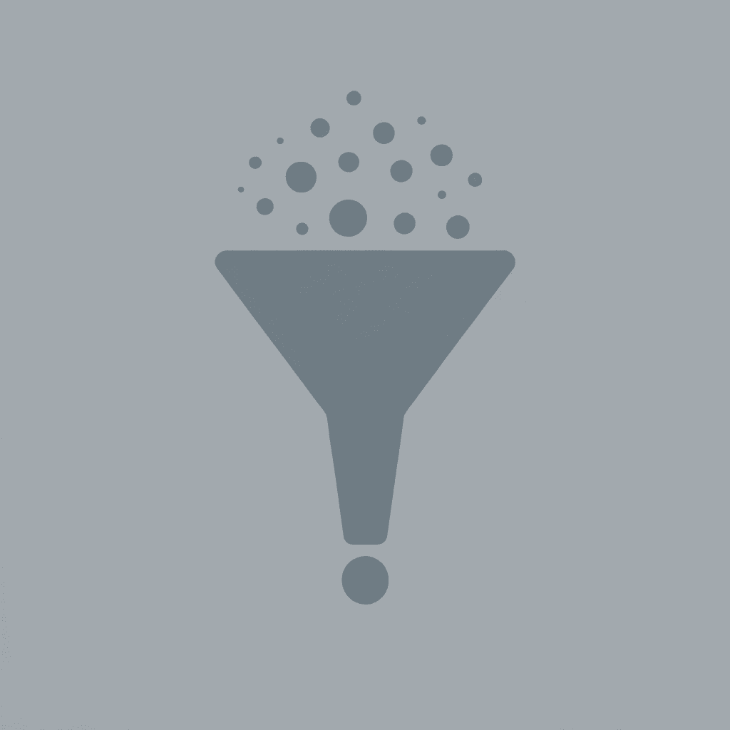 Funnel diagram showing applications entering at the top and only a portion reaching the evaluation stage at the bottom